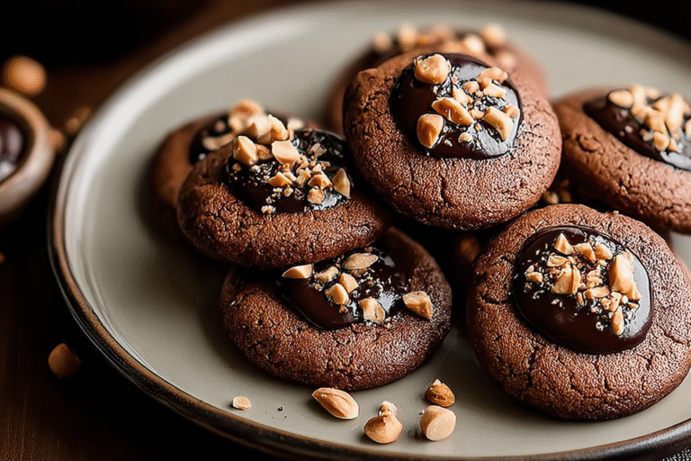 Mocha Hazelnut Thumbprint Cookies 64.Png