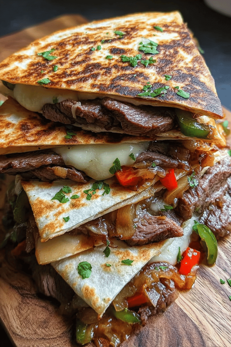 Pepper Steak Cheesy Quesadillas 94.Png