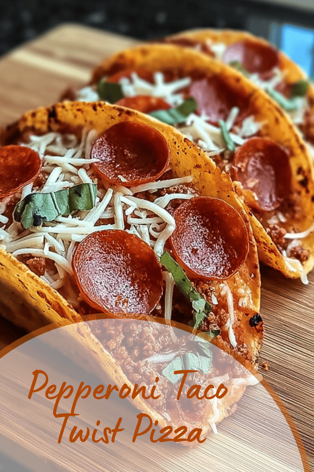 Pepperoni Taco Twist Pizza