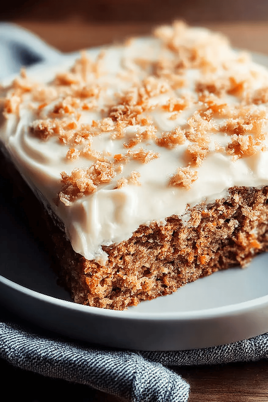 Pineapple Carrot Cake