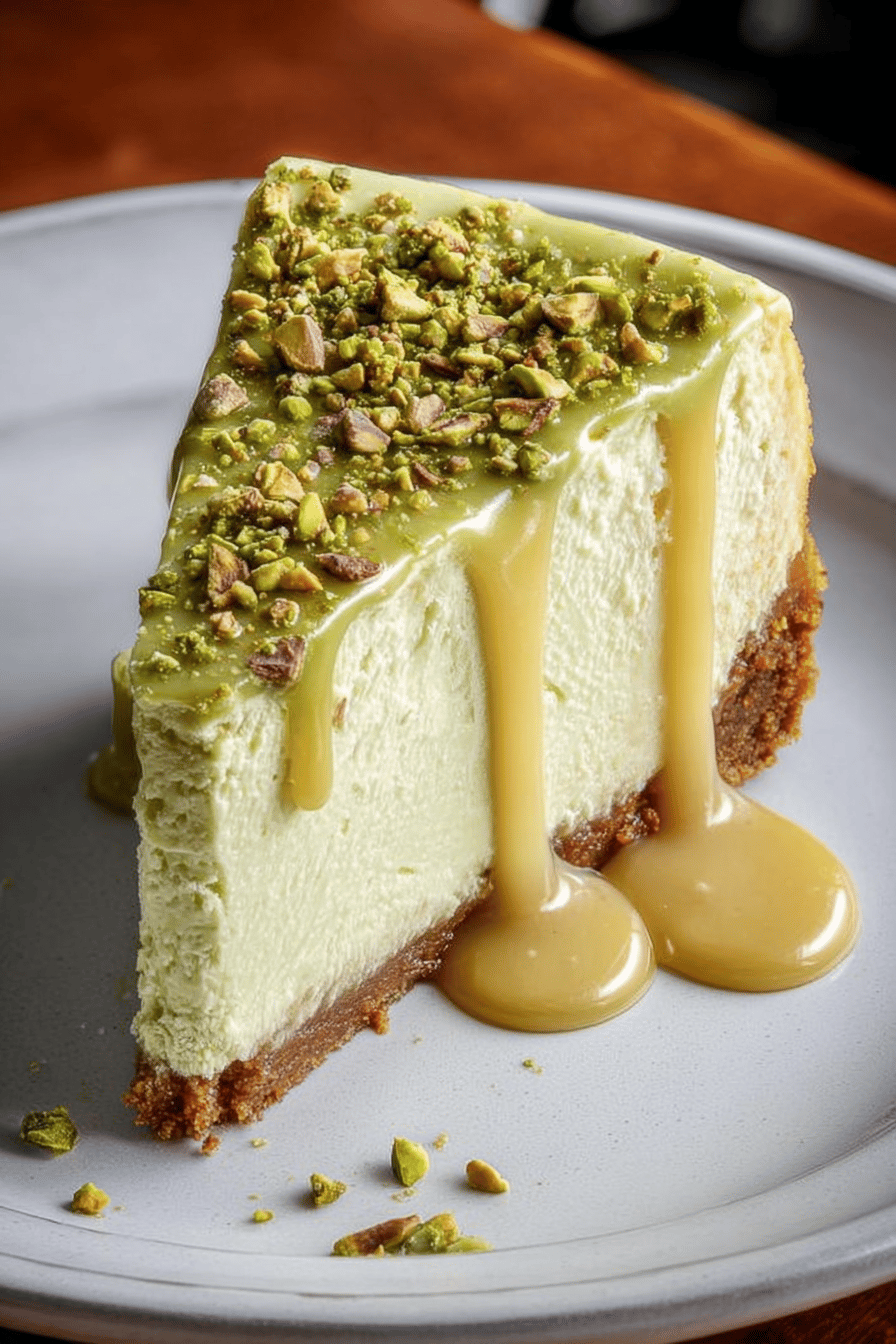 Pistachio Cheesecake