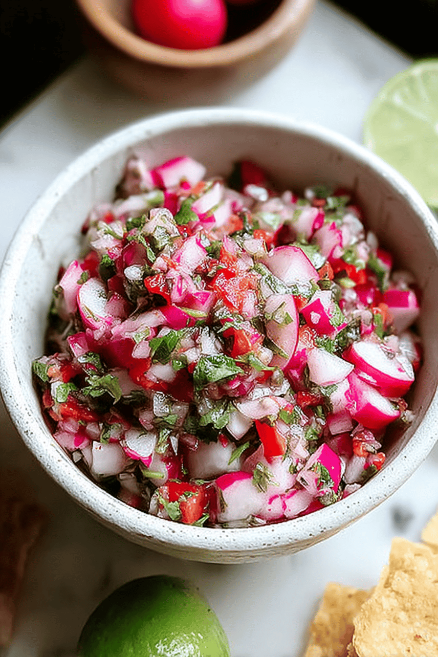 Radish Salsa