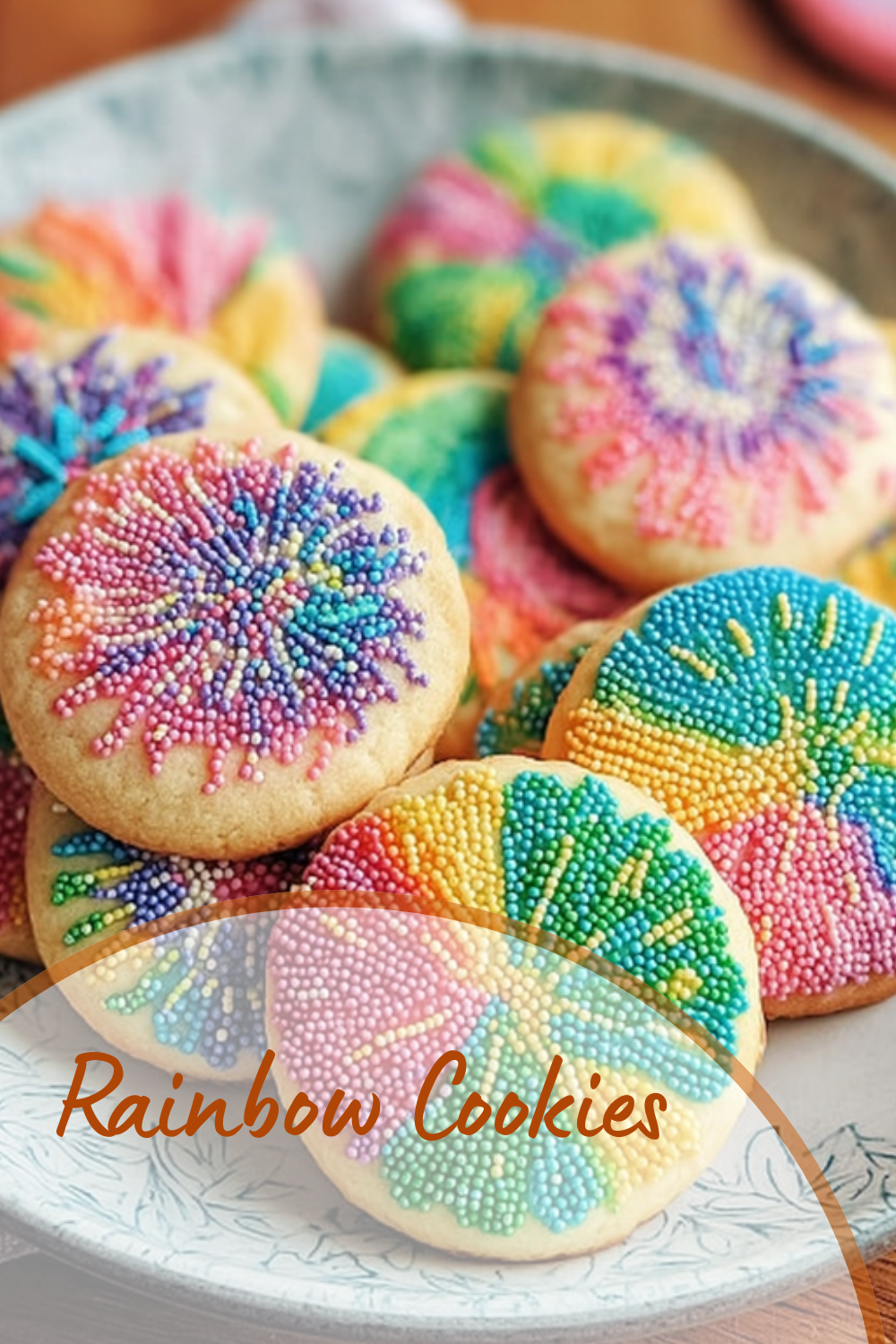 Rainbow Cookies