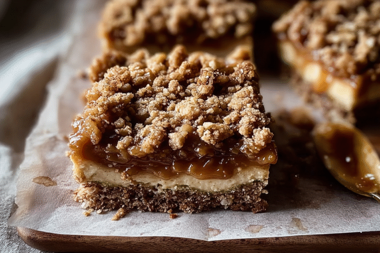 Salted Caramel Apple Crumble Cheesecake Bars 82.Png