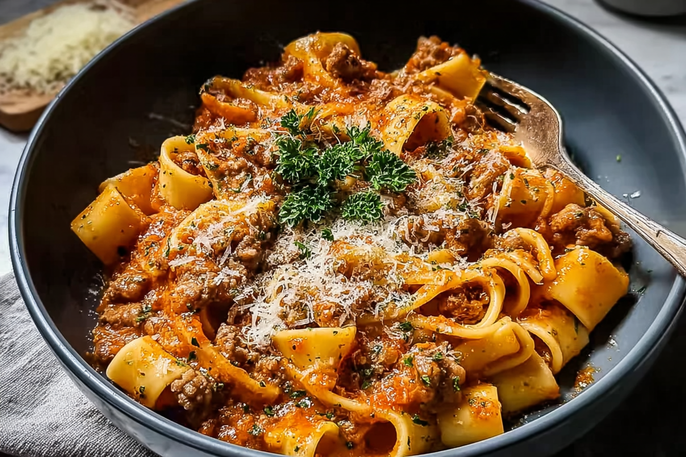 Saucy Sausage And Lemon Pasta