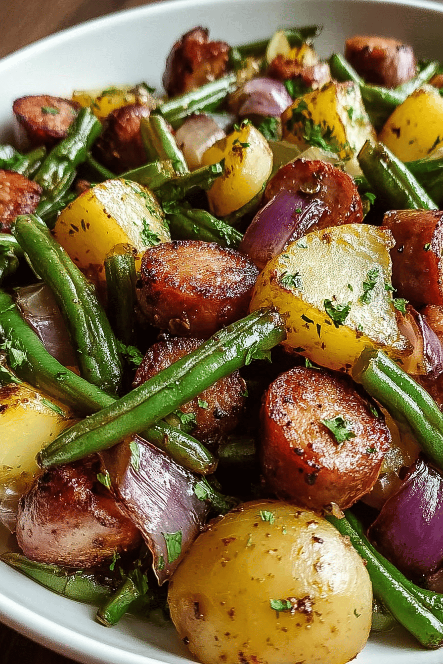 Sausage Green Beans Potatoes