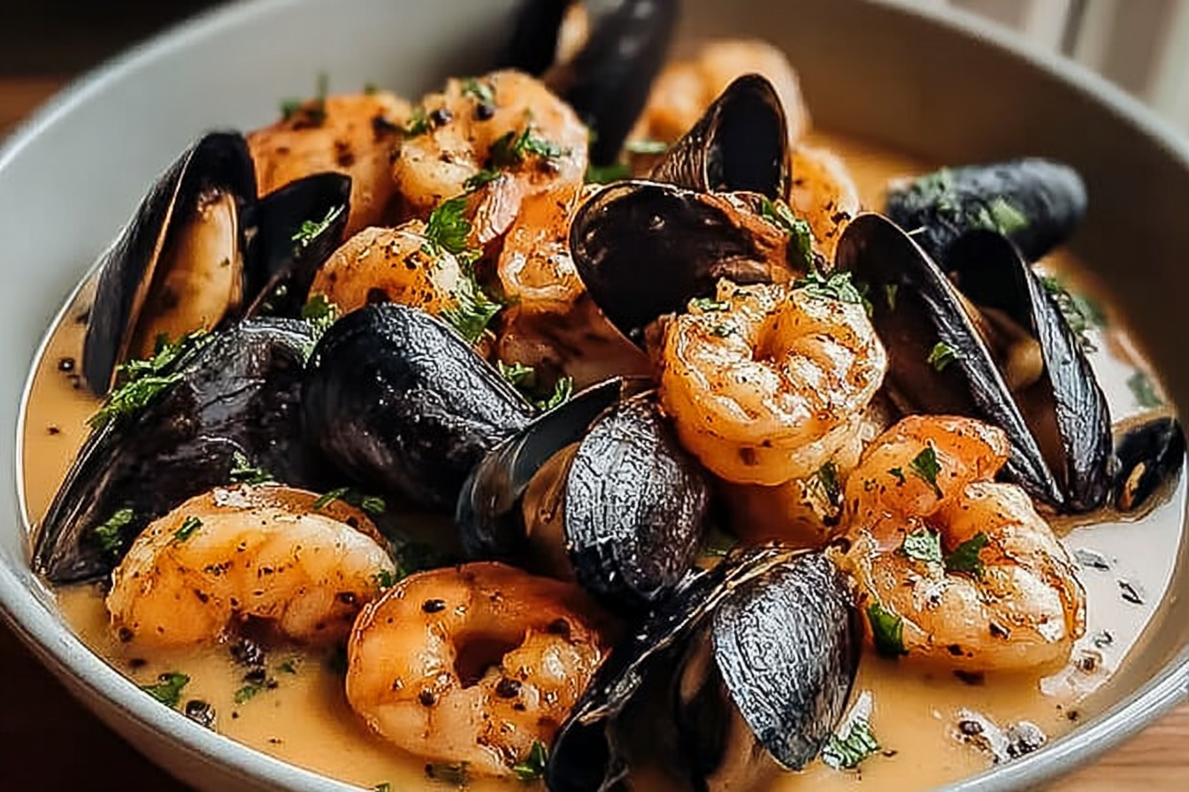 Shrimp And Mussels