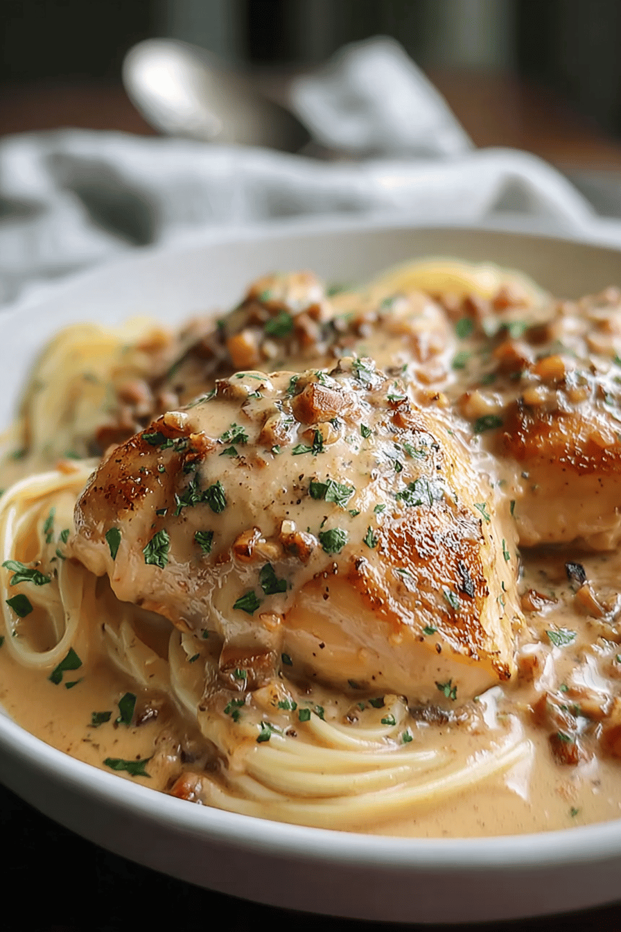 Slow Cooker Angel Chicken