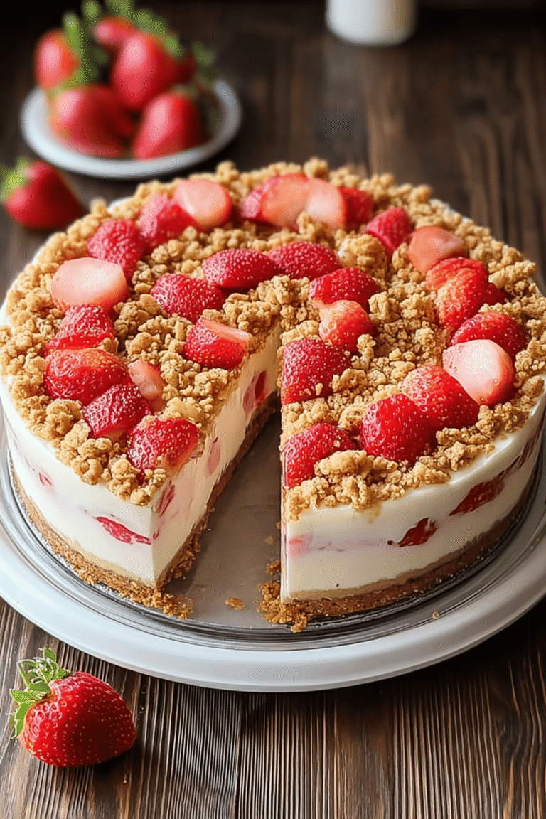 Strawberry Crunch Cheesecake 77.Png