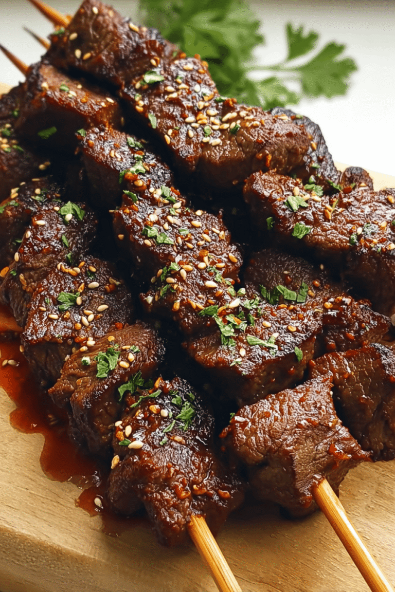 Teriyaki Sesame Beef Skewers 80.Png