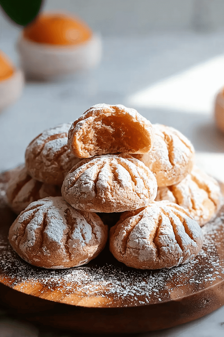 Thai Tea Mochi Cookies 86.Png