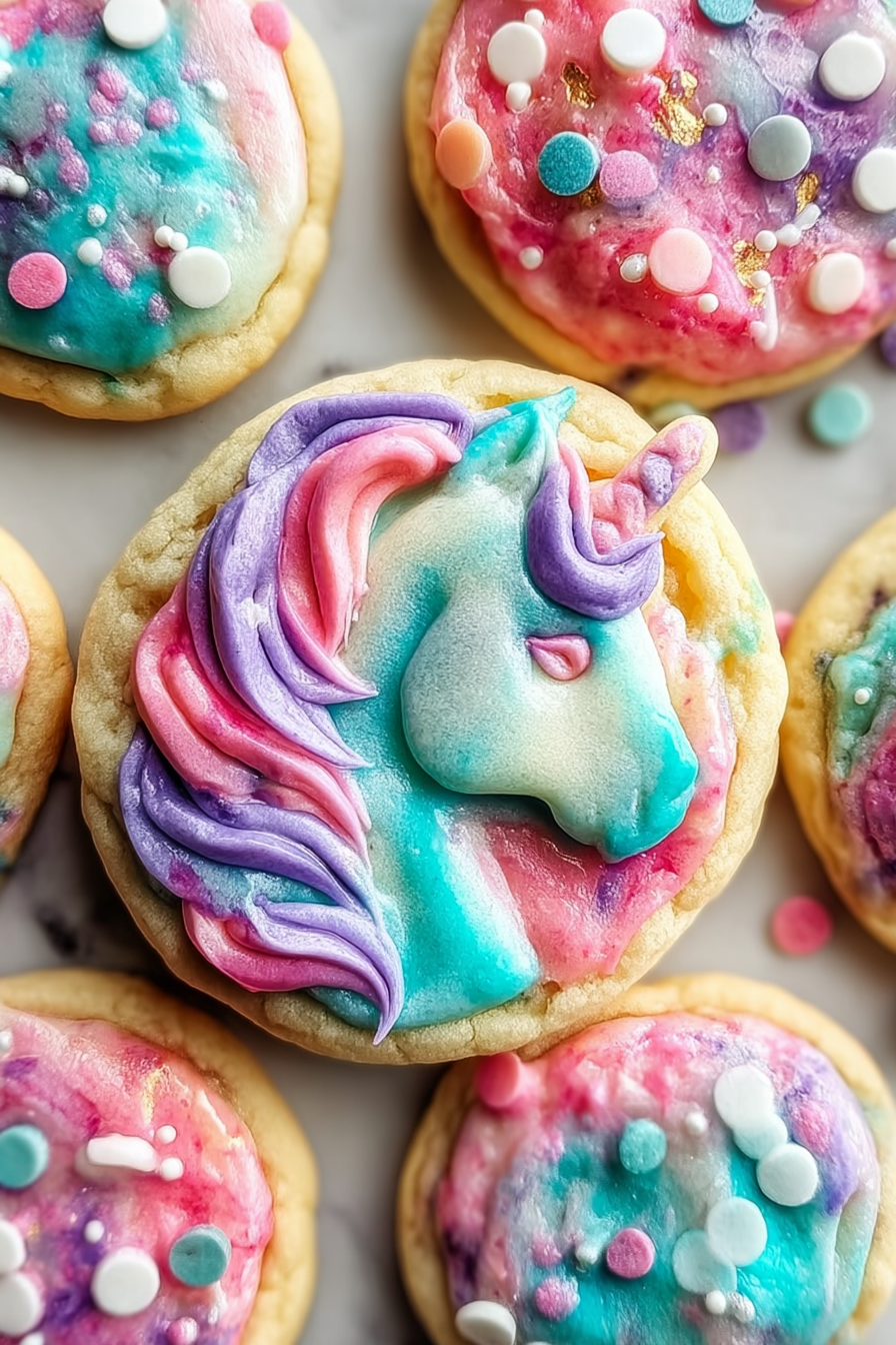 Tie Dye Sugar Cookies