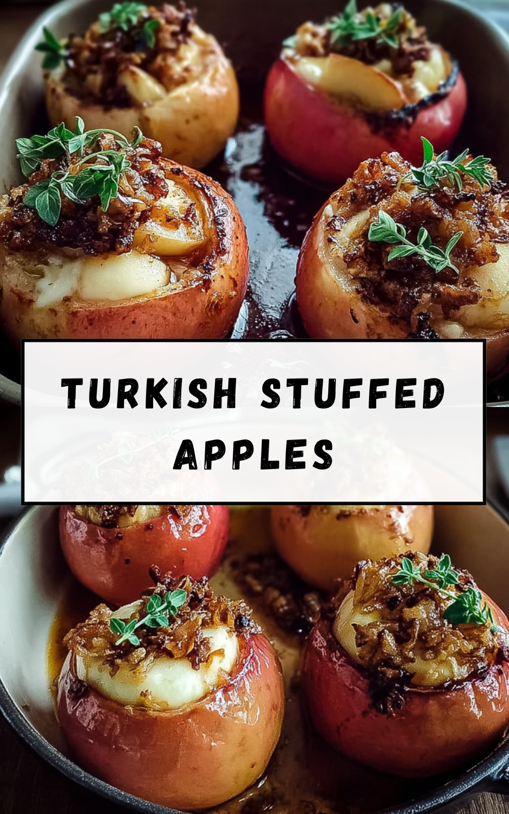 Turkish Stuffed Apples