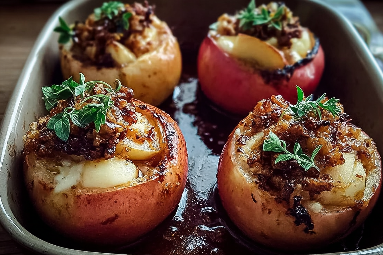 Turkish Stuffed Apples