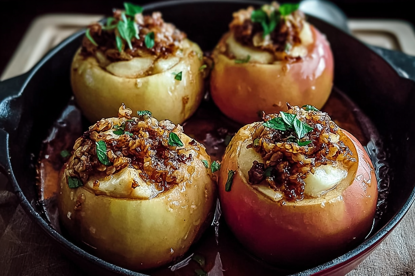 Turkish Stuffed Apples