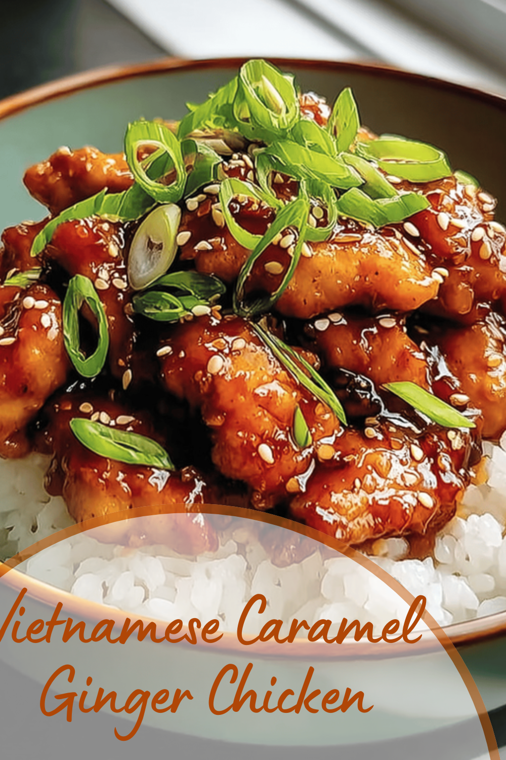Vietnamese Caramel Ginger Chicken