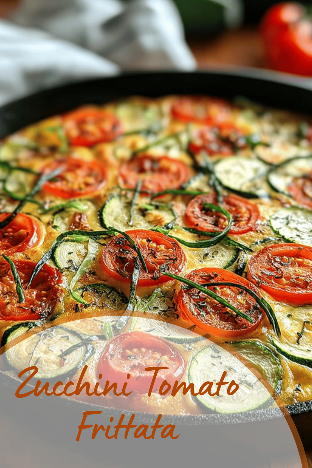 Zucchini Tomato Frittata