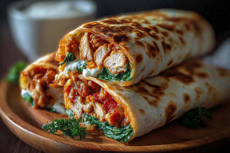 Air Fryer Chicken Mozzarella Wraps 99.Png