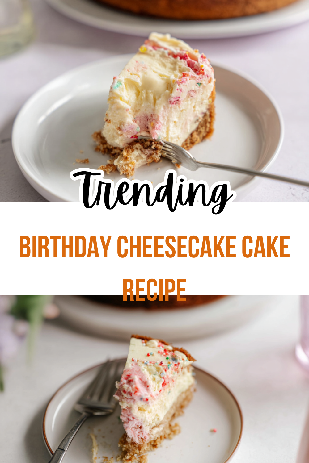 Birthday Cheesecake Cake Recipe
