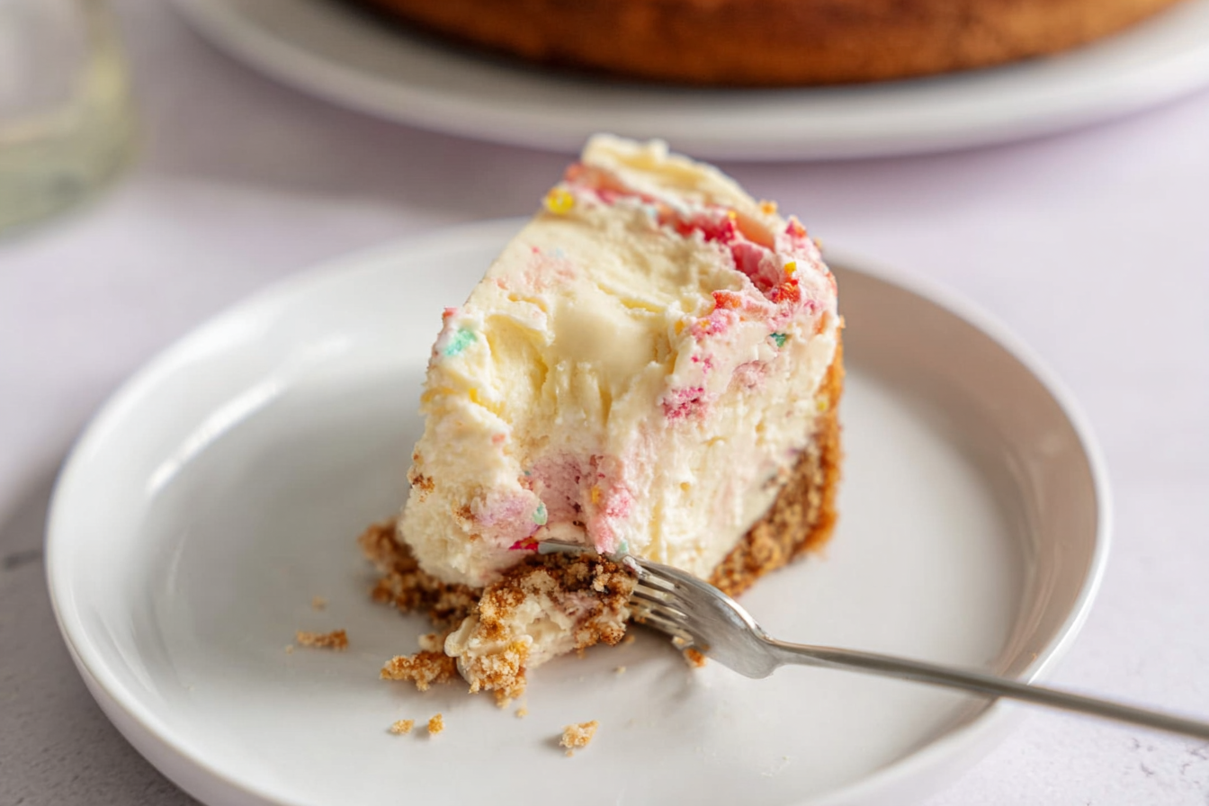 Birthday Cheesecake Cake Recipe