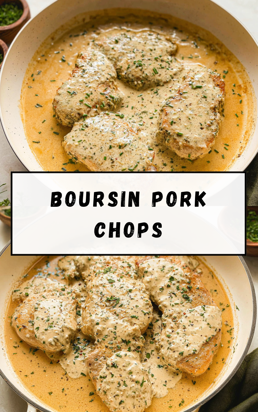 Boursin Pork Chops