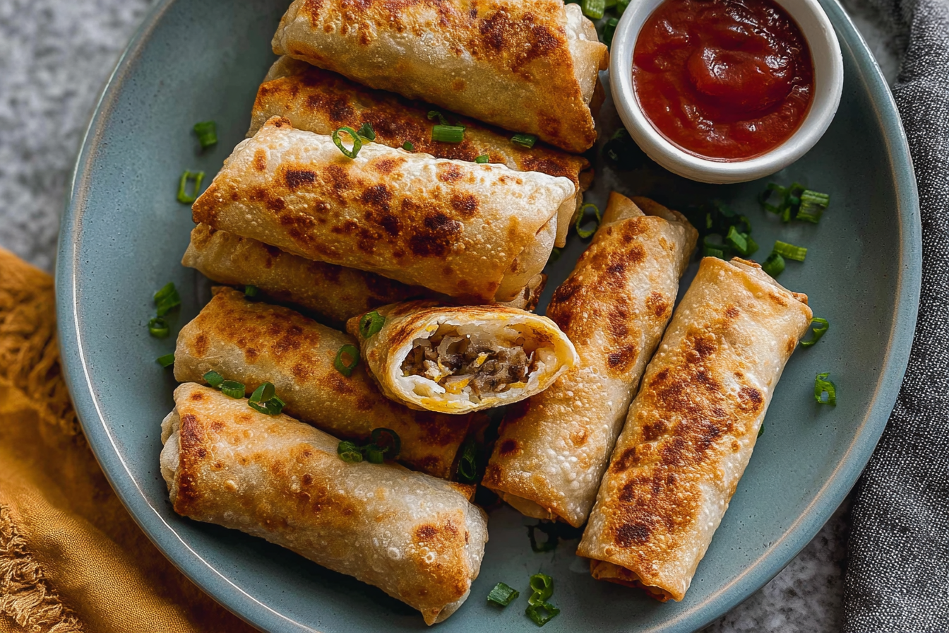 Breakfast Egg Rolls