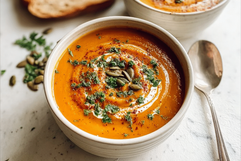 Carrot Ginger Butternut Soup Recipe For A Cozy Comfort Meal 8 Butternut Squash Carrot Ginger Soup 14.Png