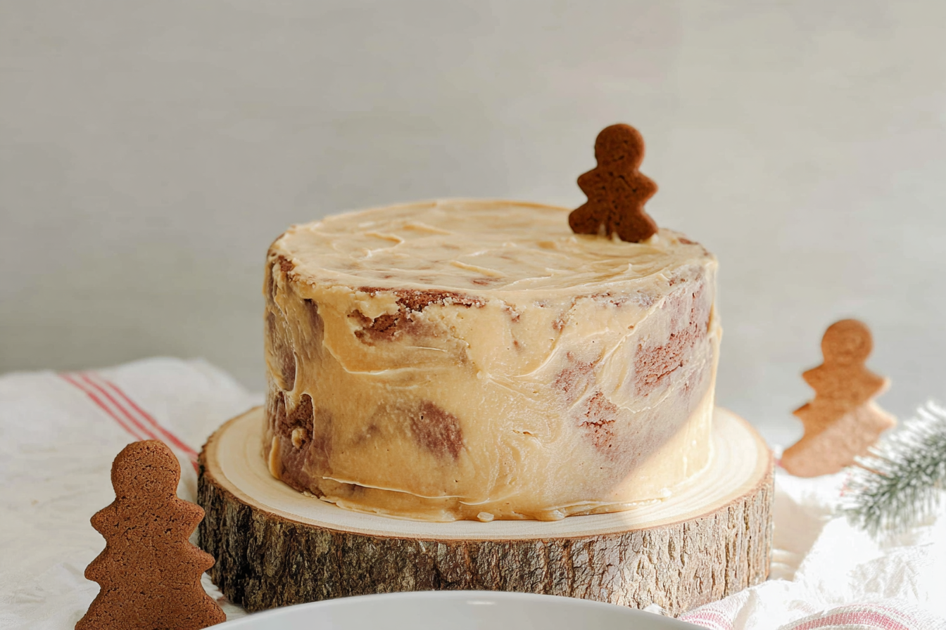 Caramel Gingerbread Cake