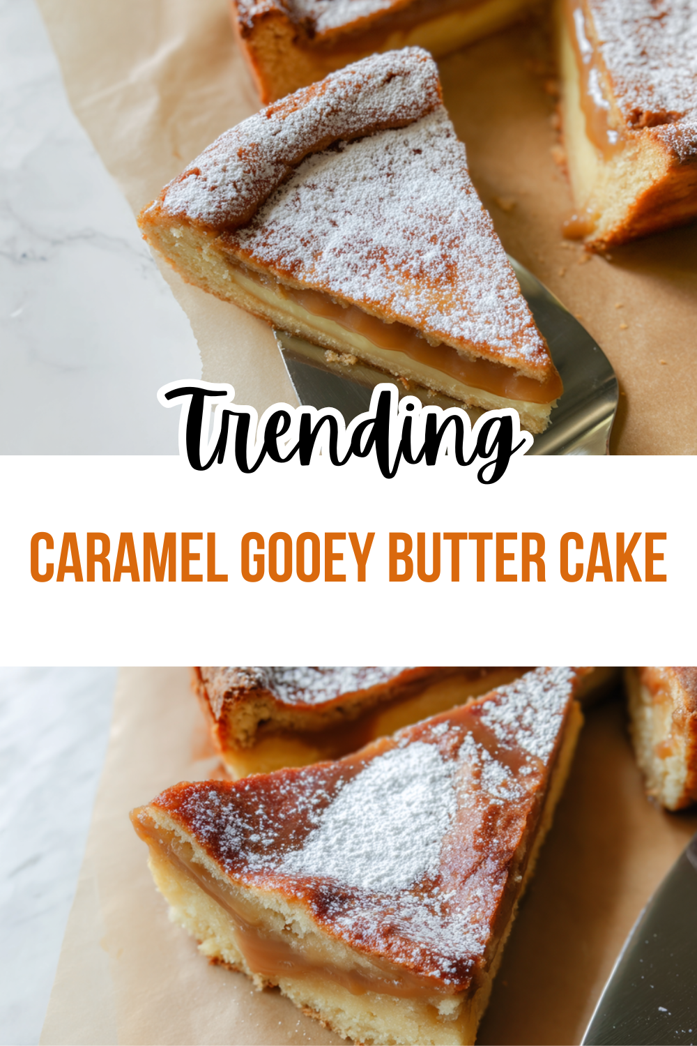 Caramel Gooey Butter Cake