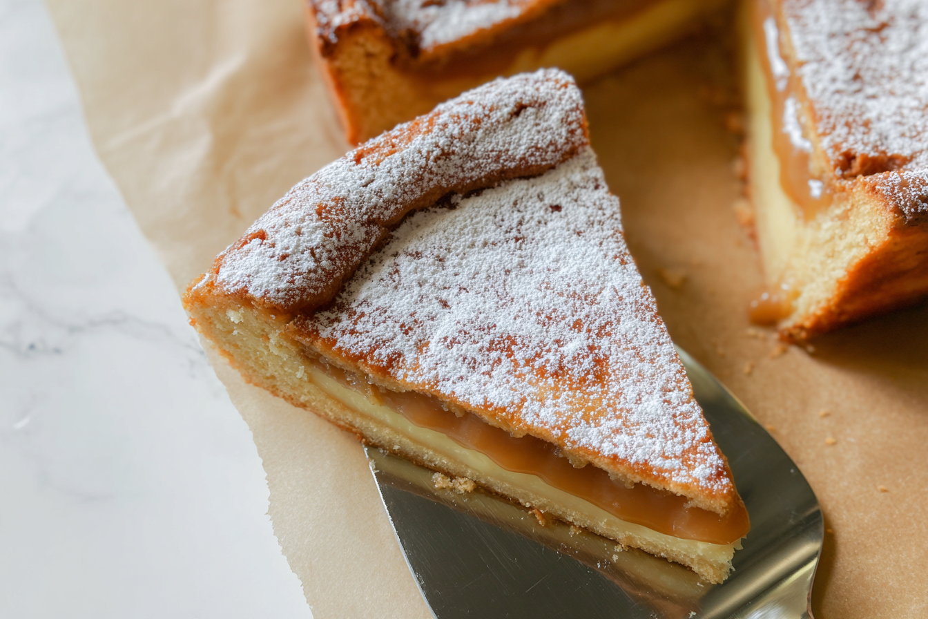 Caramel Gooey Butter Cake