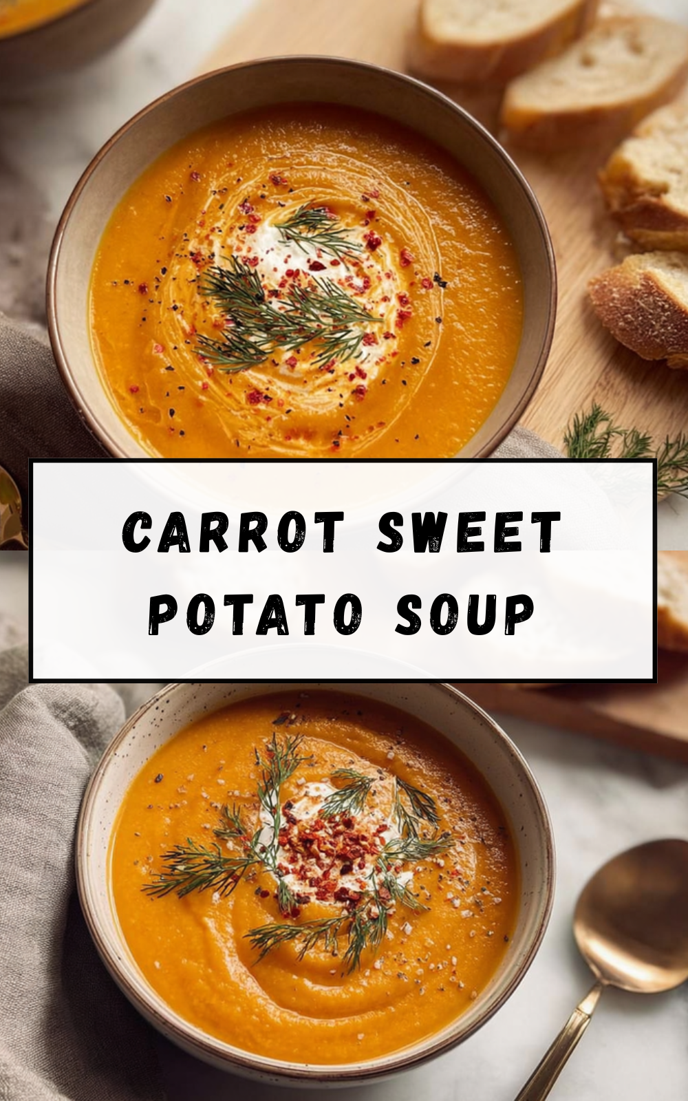 Carrot Sweet Potato Soup