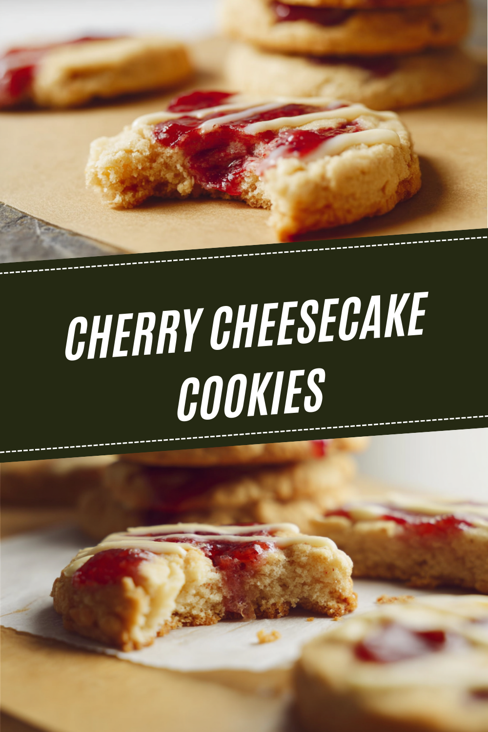 Cherry Cheesecake Cookies