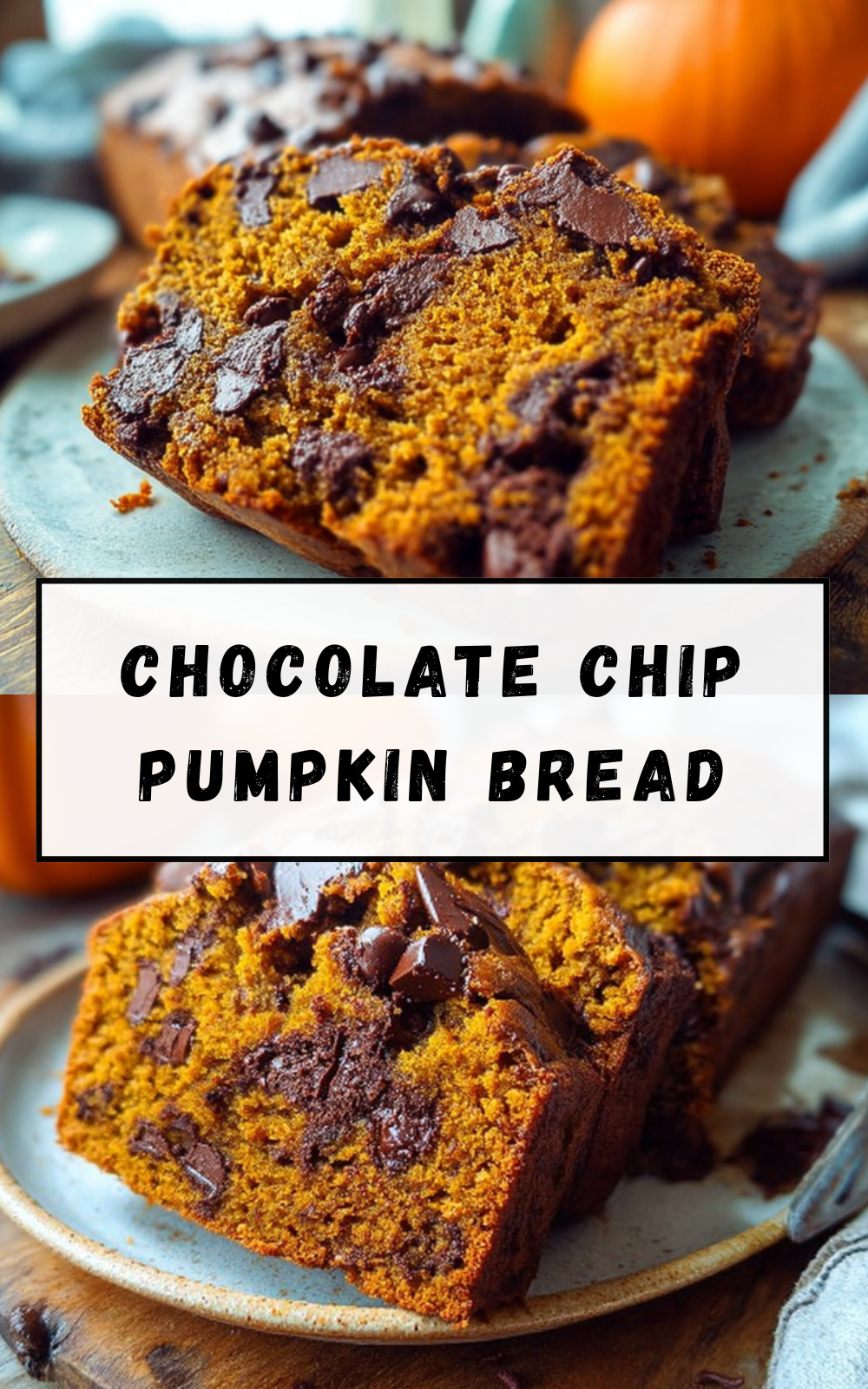 Chocolate Chip Pumpkin Bread