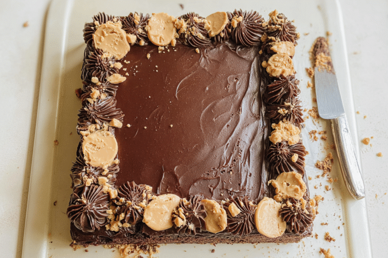 Chocolate Peanut Butter Sheet Cake 48.Png
