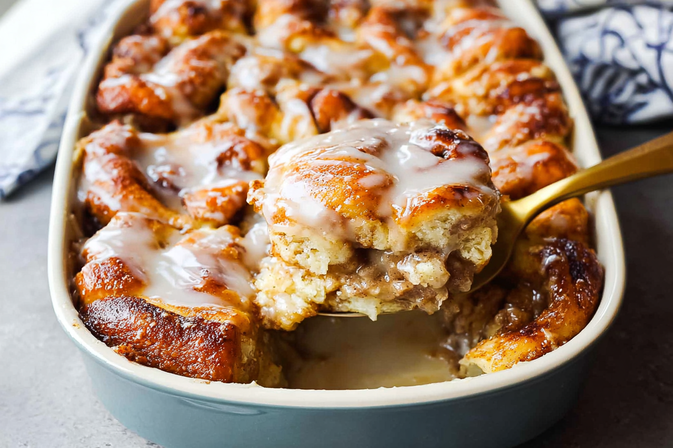 Cinnamon Roll Casserole