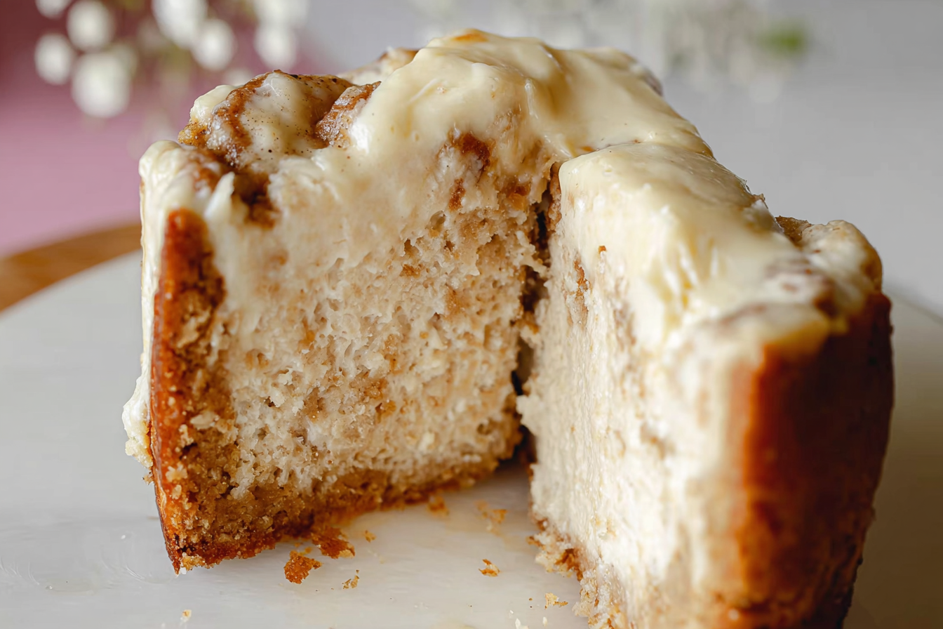 Cinnamon Roll Cheesecake Recipe
