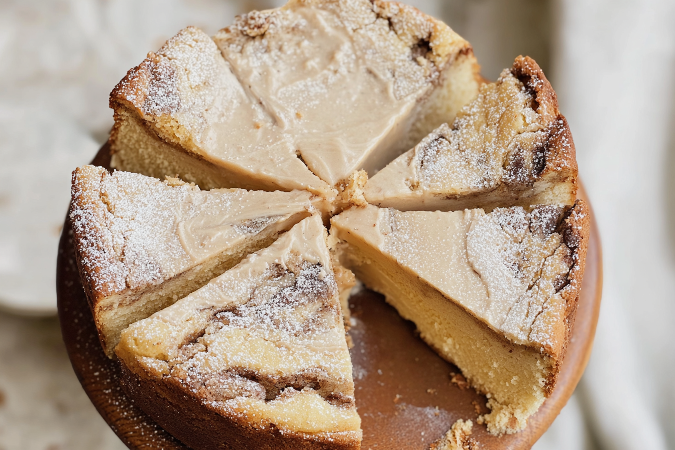 Cinnamon Roll Gooey Butter Cake Recipe
