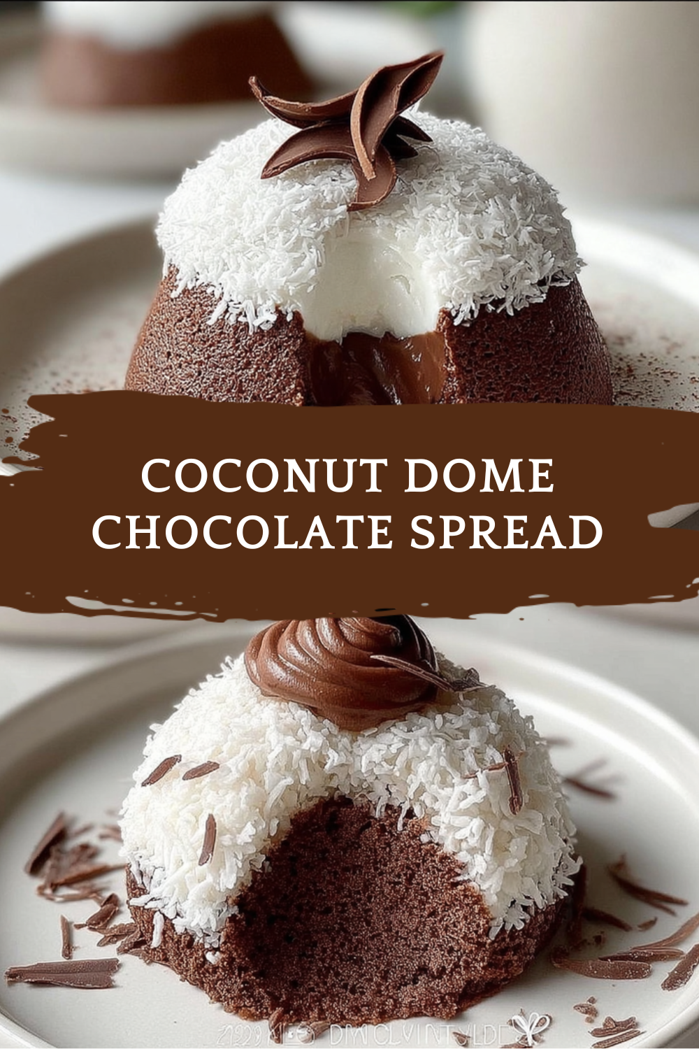 Coconut Dome Chocolate Spread