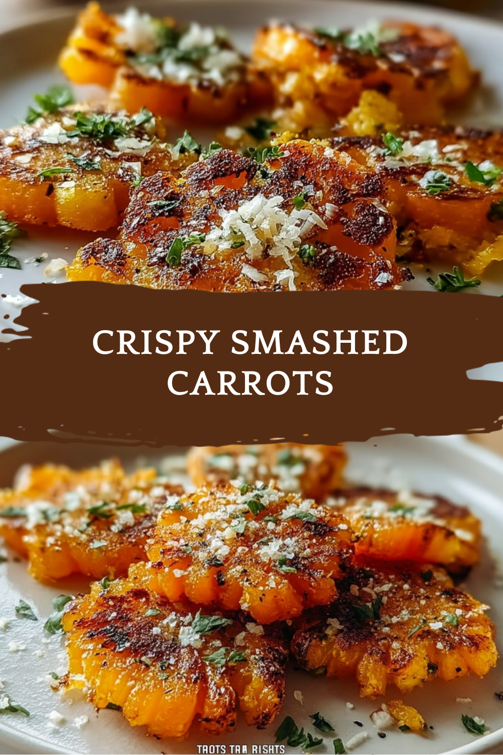 Crispy Smashed Carrots
