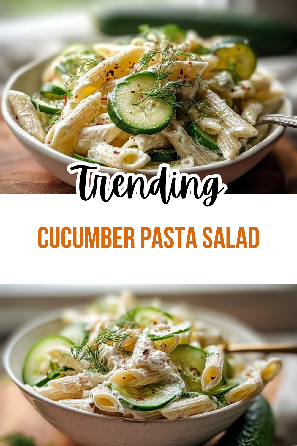 Cucumber Pasta Salad