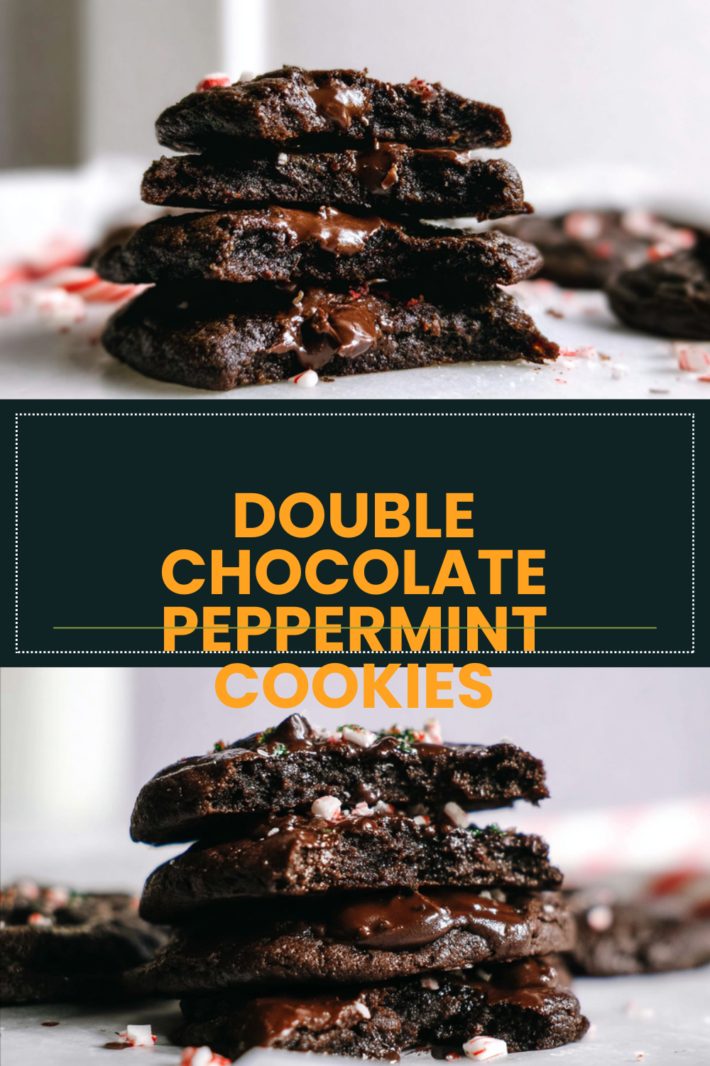 Double Chocolate Peppermint Cookies