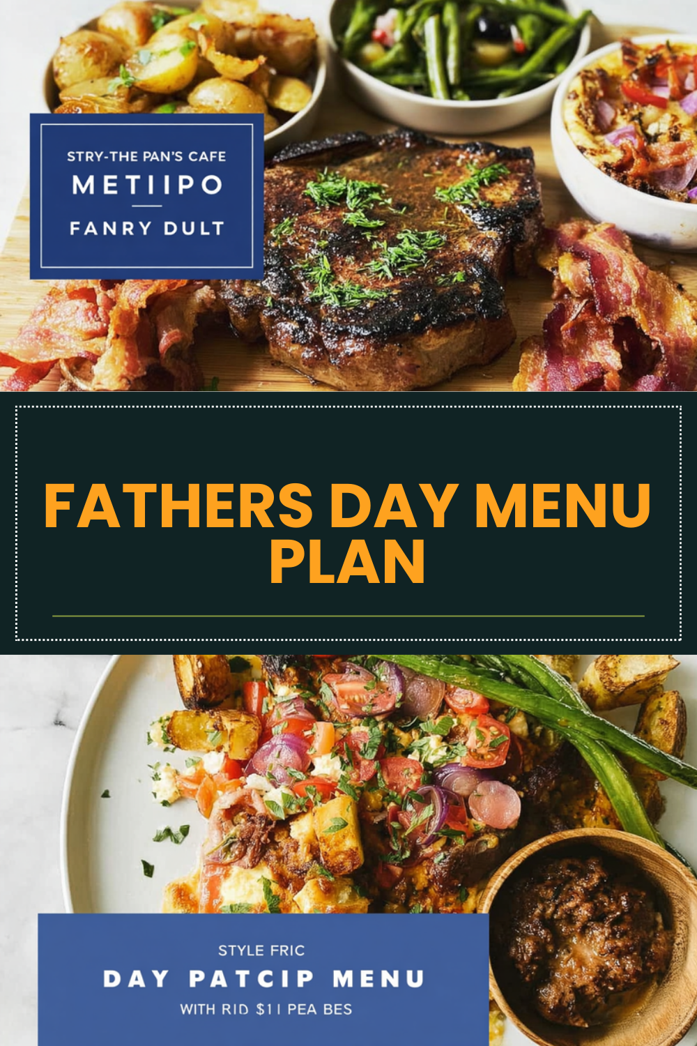 Fathers Day Menu Plan