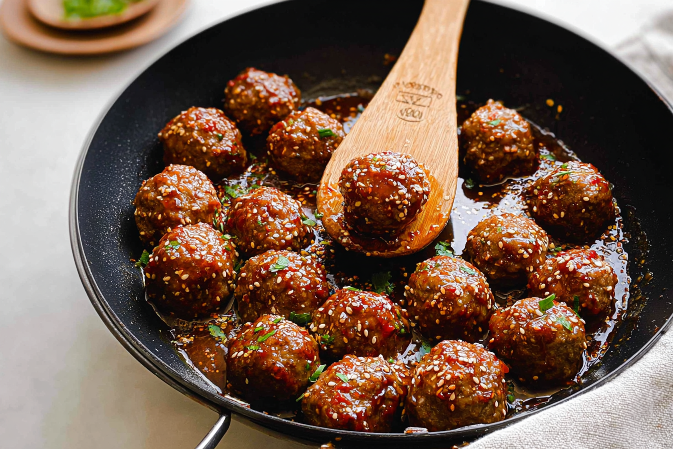 Firecracker Meatballs
