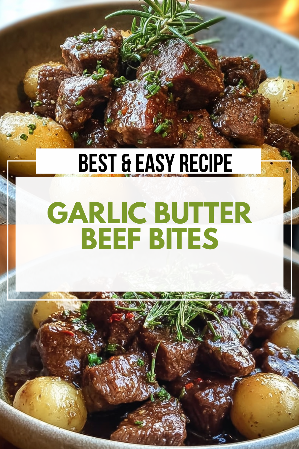 Garlic Butter Beef Bites