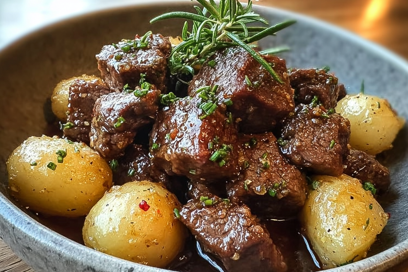 Garlic Butter Beef Bites