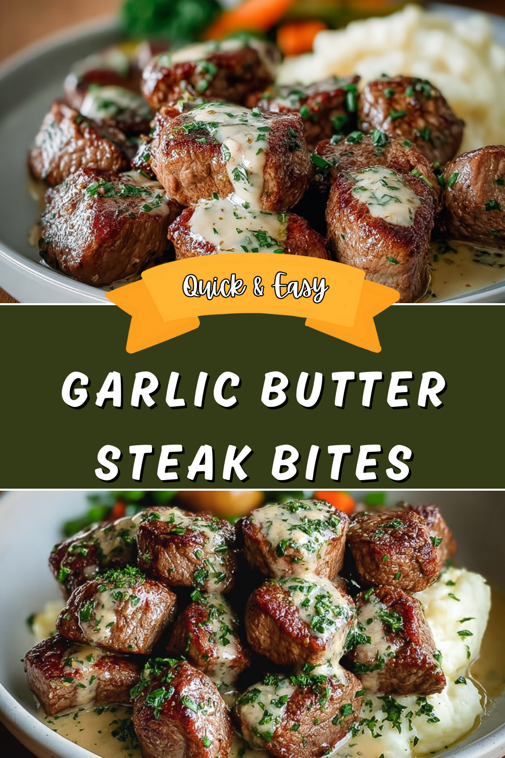 Garlic Butter Steak Bites