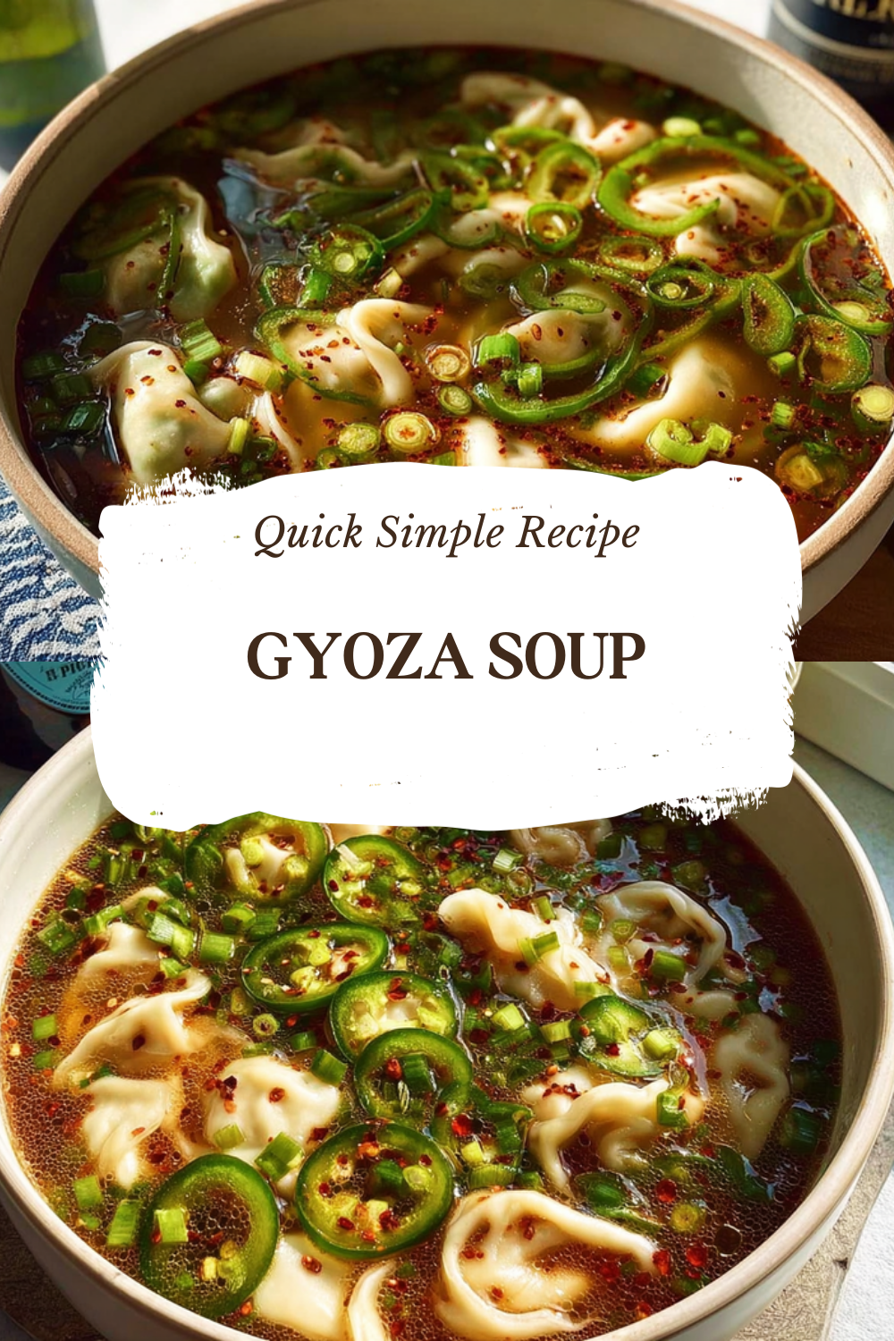 Gyoza Soup