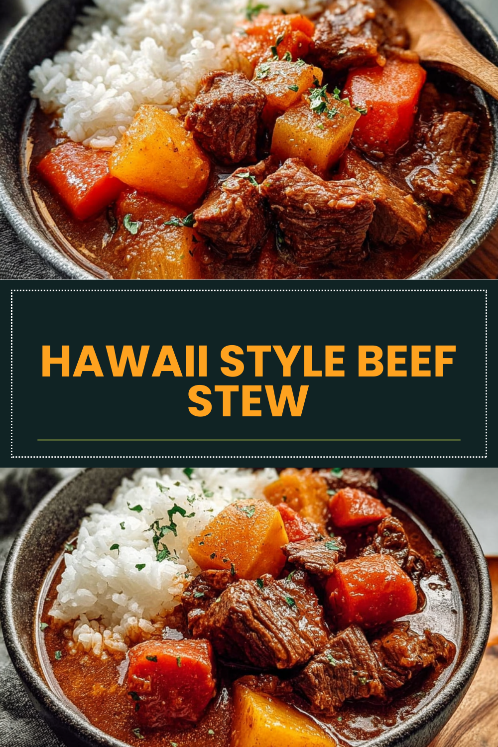 Hawaii Style Beef Stew
