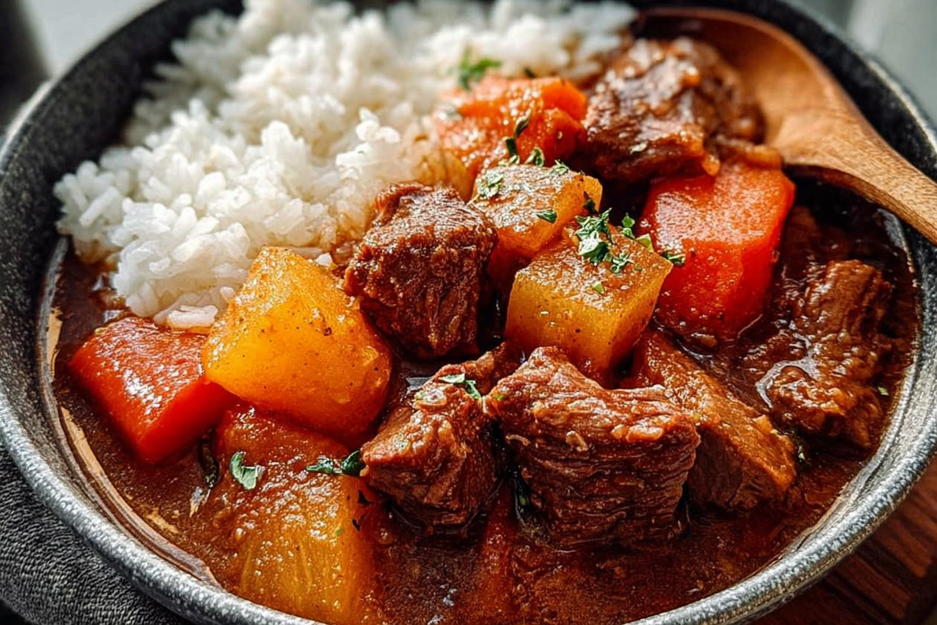 Hawaii Style Beef Stew