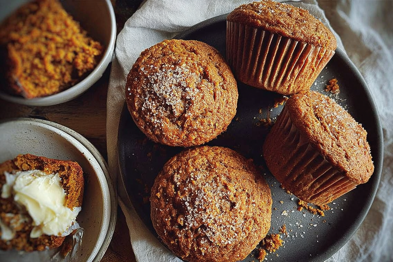 Healthy Pumpkin Muffins